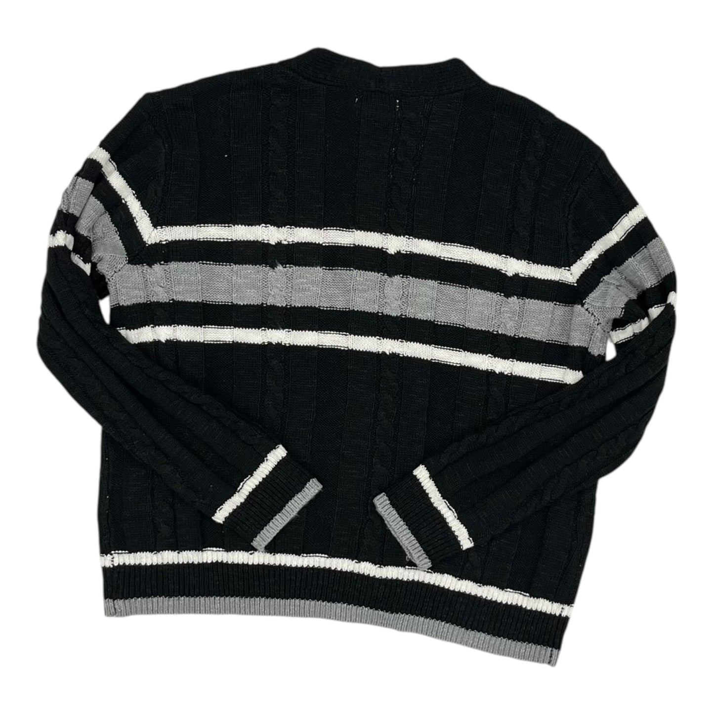 Sweater Cardigan By Maurices In Black, Size:L