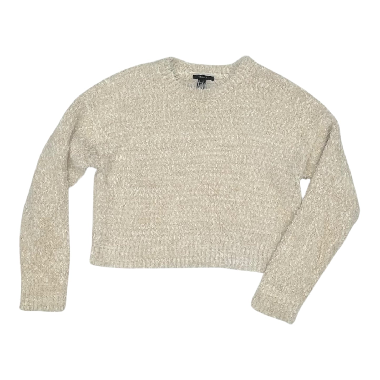 Sweater By Forever 21 In Tan, Size:L