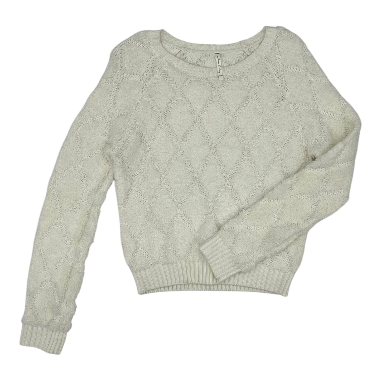 Sweater By Willow & Clay In Cream, Size:S