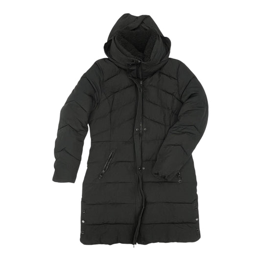 Coat Puffer & Quilted By Calvin Klein In Black, Size:M