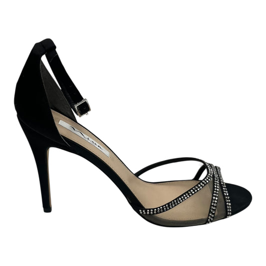 Shoes Heels Stiletto By Nina In Black, Size:11