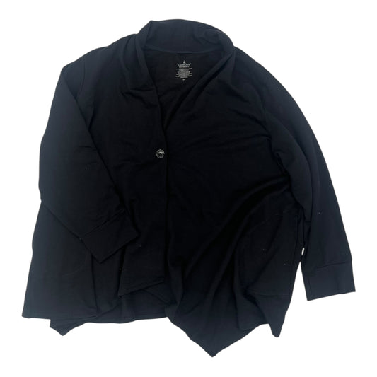 Cardigan By Cuddl Duds In Black, Size:3X