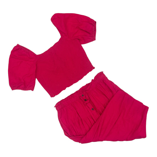 Skirt Set 2Pc By Universal Thread In Pink, Size:Xxl