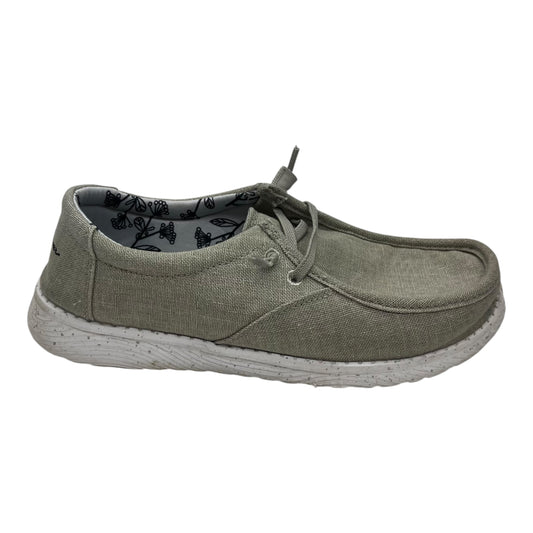 Shoes Flats By Eddie Bauer In Tan, Size:7