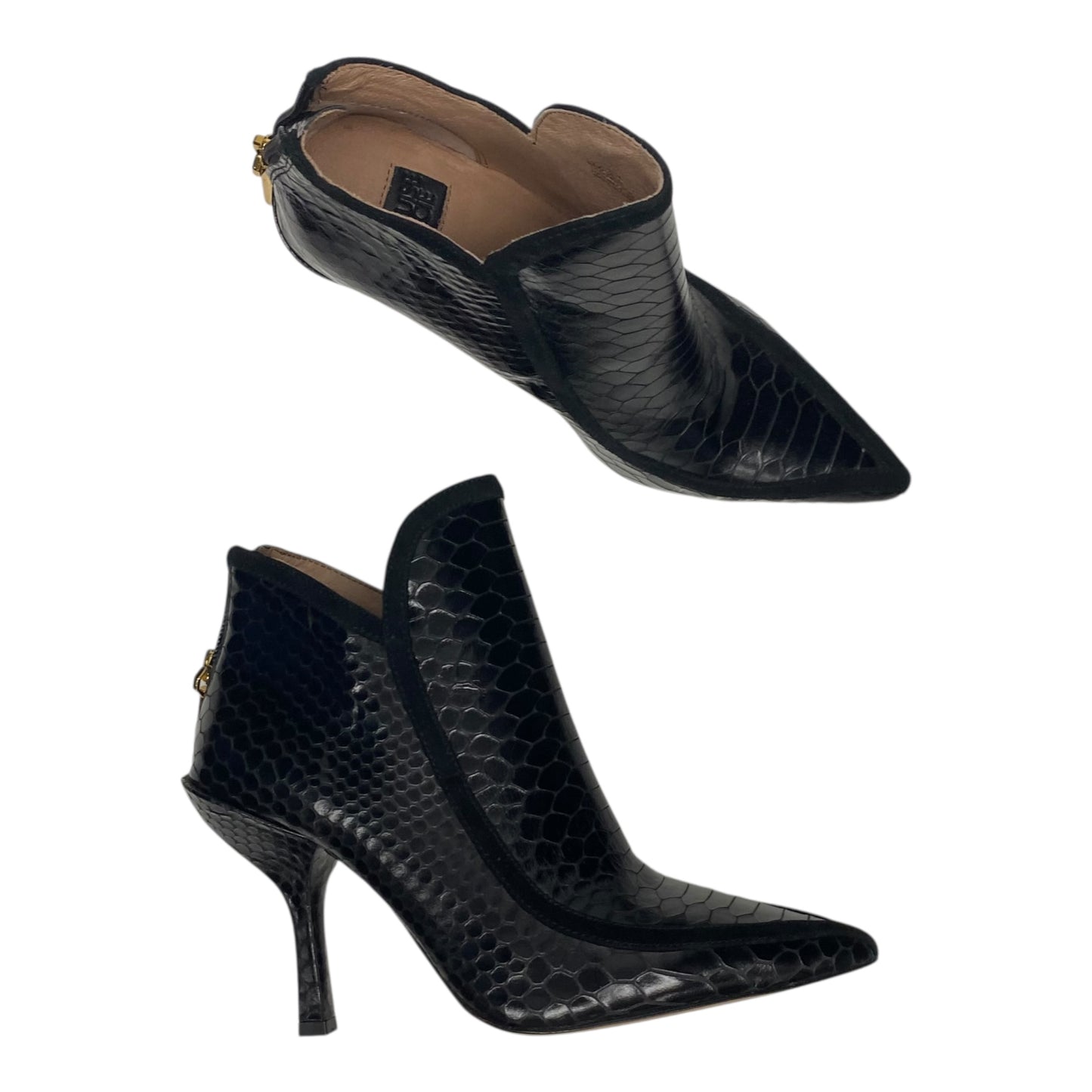 Boots Ankle Heels By Louise Et Cie In Black, Size:6