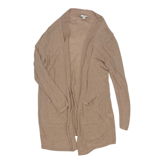 Cardigan By J. Jill In Tan, Size:L
