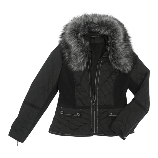 Jacket Puffer & Quilted By White House Black Market In Black, Size:M