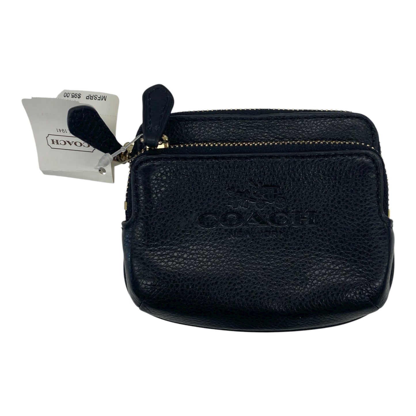 Id/Card Holder Designer By Coach In Black
