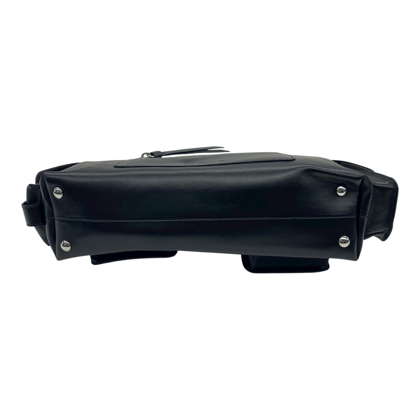 Handbag Leather By Cma In Black, Size:Medium