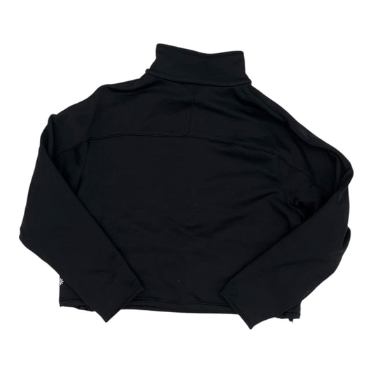 Athletic Sweatshirt Collar By Athleta In Black, Size:M