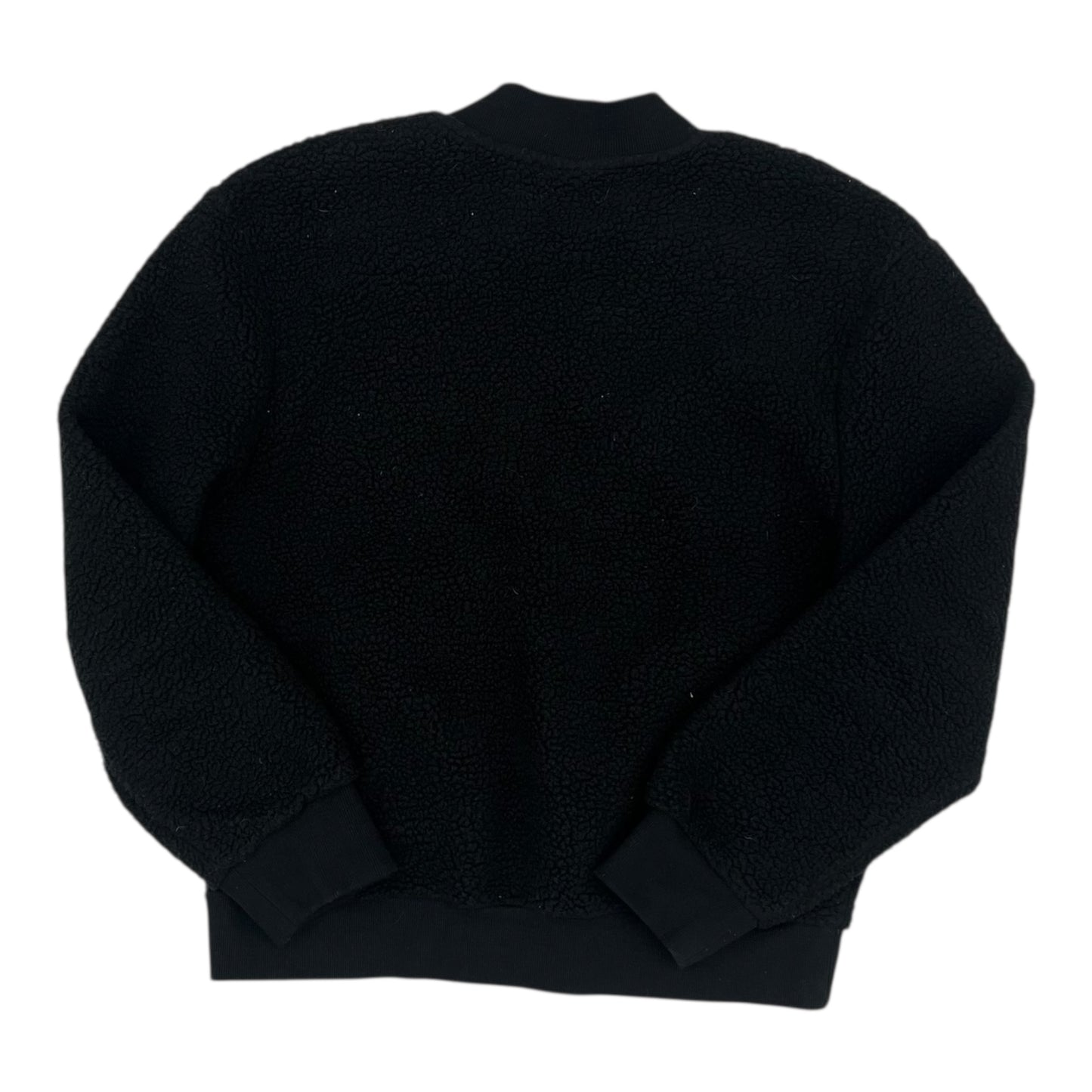 Jacket Faux Fur & Sherpa By Zyia In Black, Size:Xl