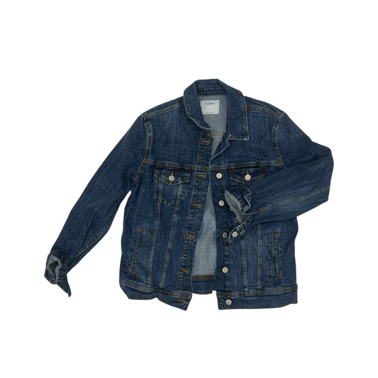 Jacket Denim By Old Navy In Blue Denim, Size:L