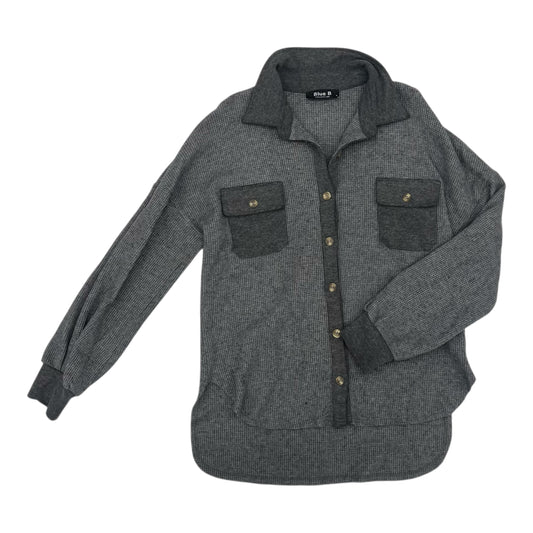 Jacket Shirt By Blue B In Ivory, Size:M