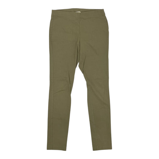 Pants Designer By Michael Kors In Green, Size:M