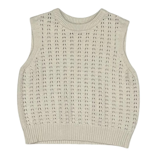 Vest Sweater By Universal Thread In Cream, Size:M