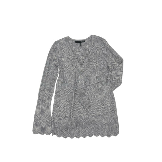 Top Ls By White House Black Market In Grey, Size:S