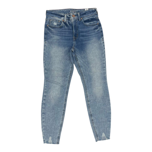 Jeans Skinny By Edgely In Blue Denim, Size:6