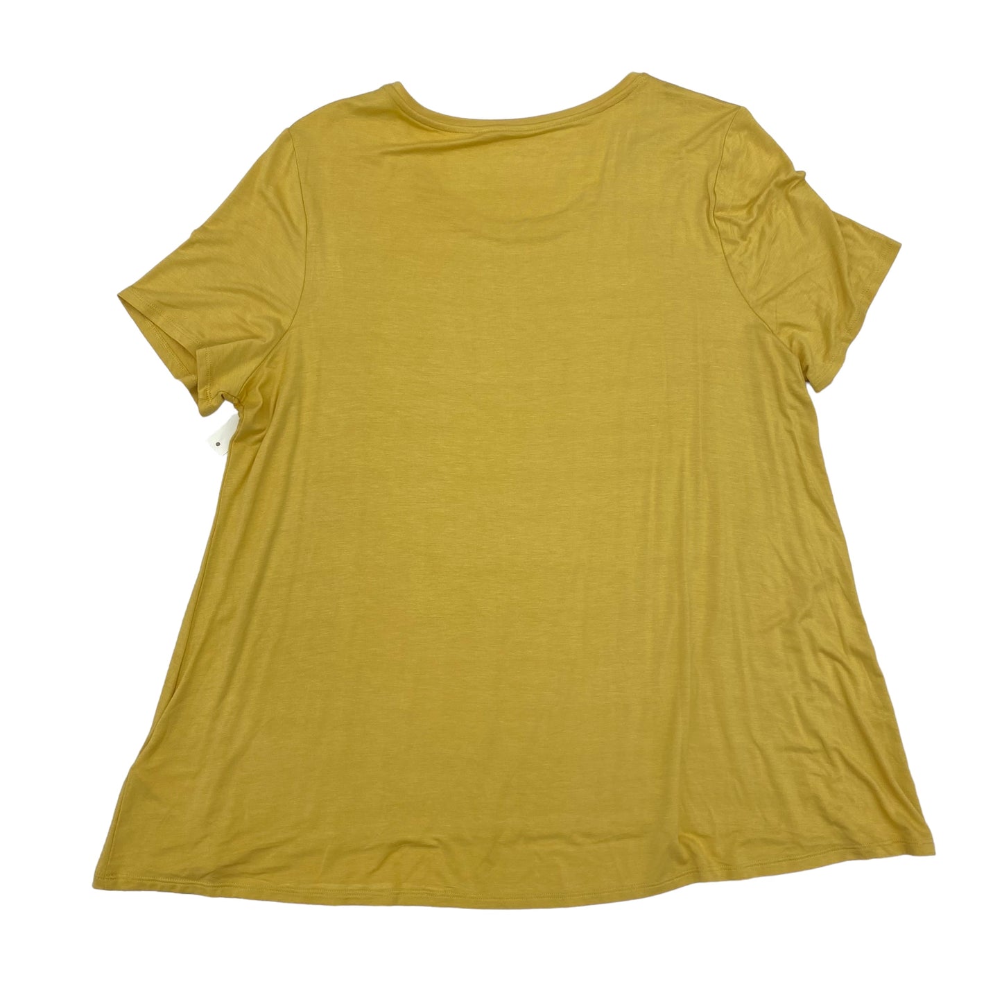 YELLOW AMAZON ESSENTIALS TOP SS, Size XXL