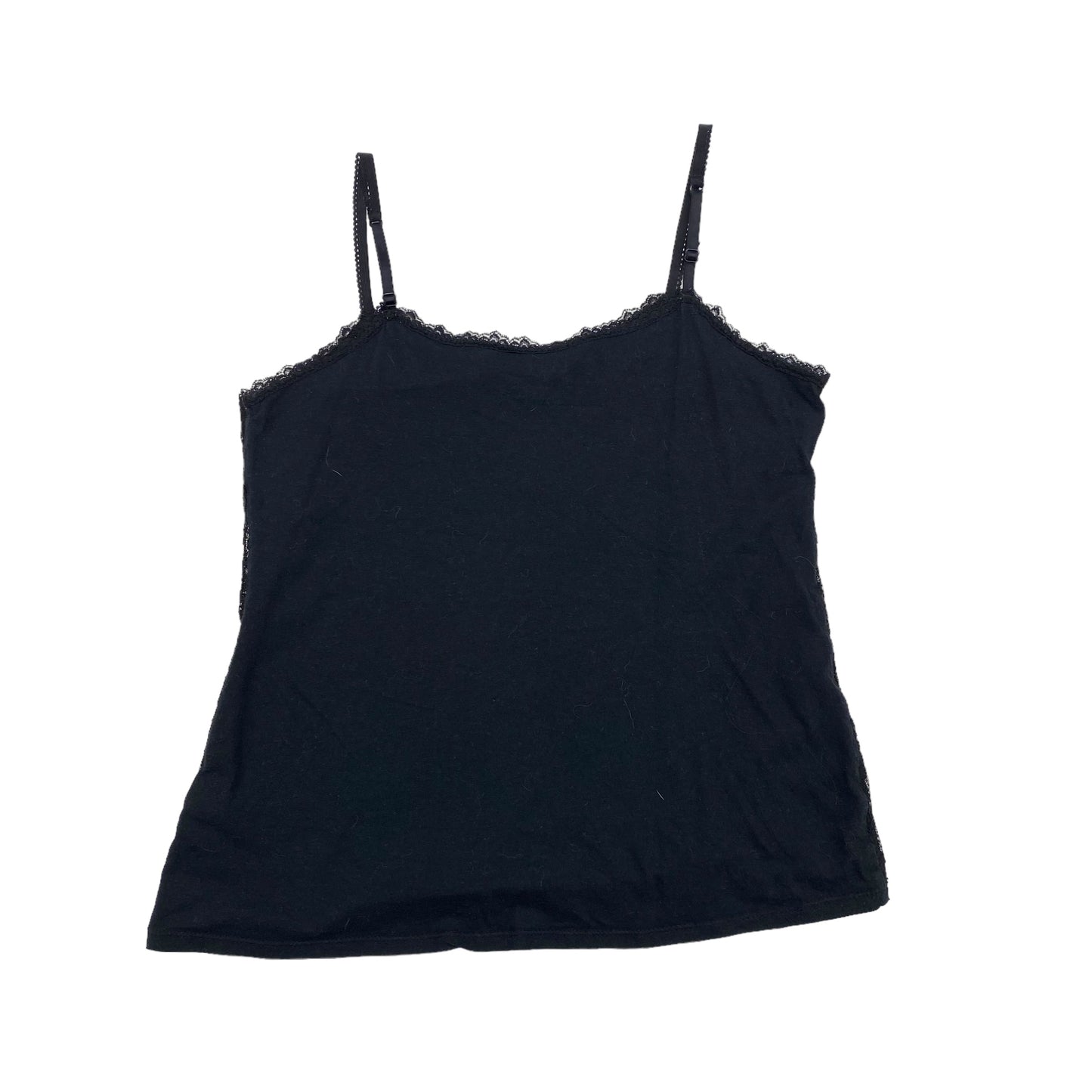 BLACK TANK TOP by ELLE Size:M