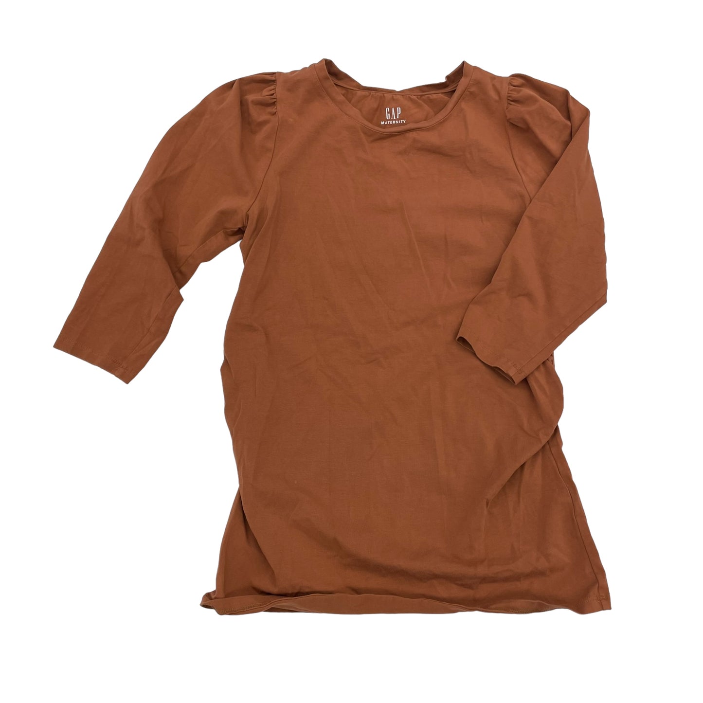 ORANGE MAT TOP LS by GAP Size:XS