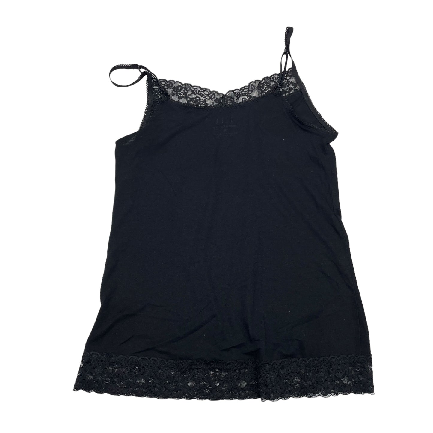 BLACK TANK TOP by ELLE Size:S