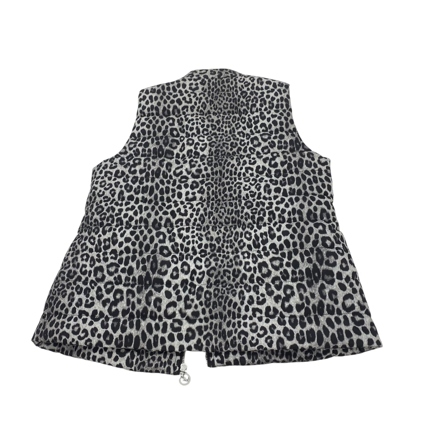 ANIMAL PRINT VEST DESIGNER by MICHAEL KORS Size:M