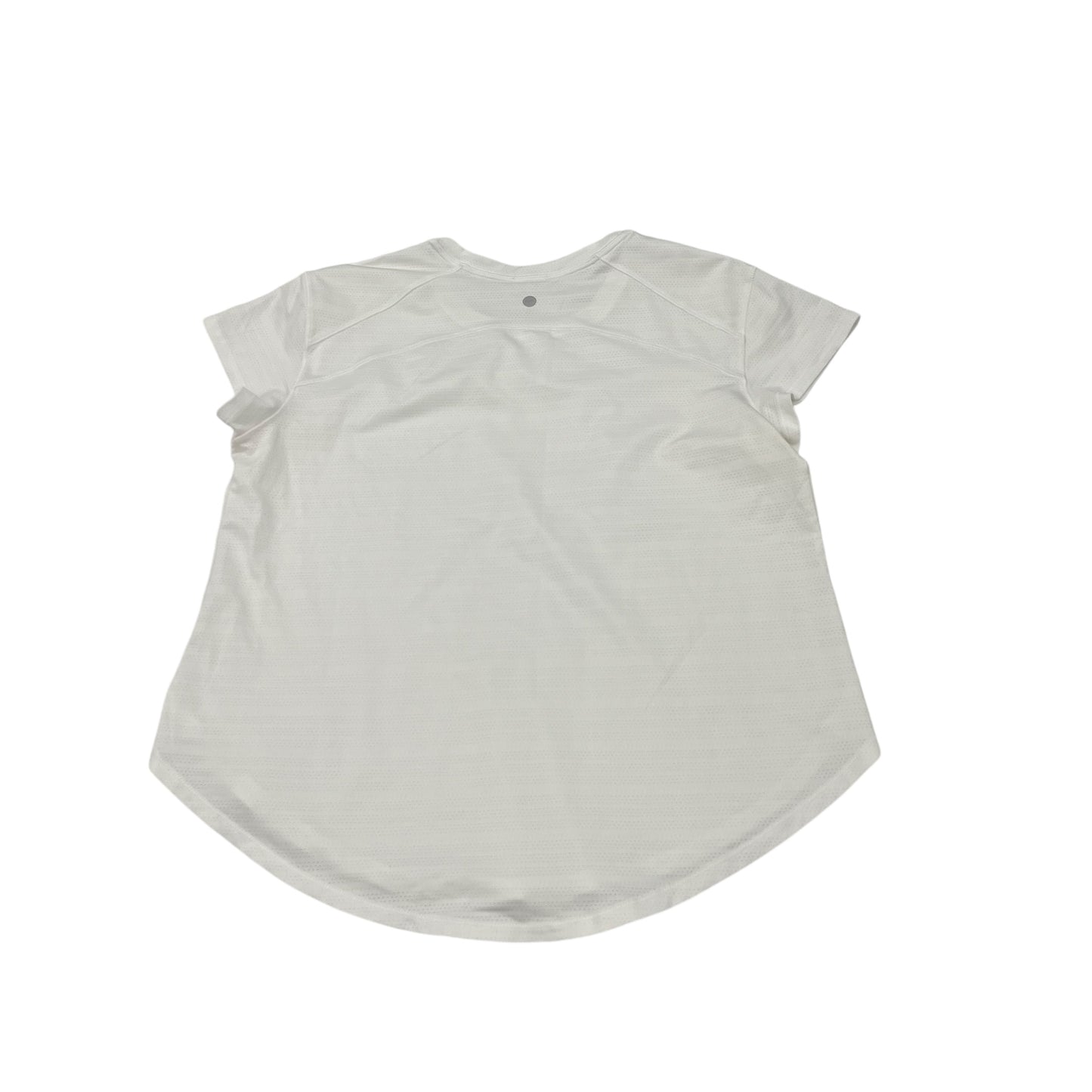 WHITE ATHLETIC TOP SS by CALIA Size:S