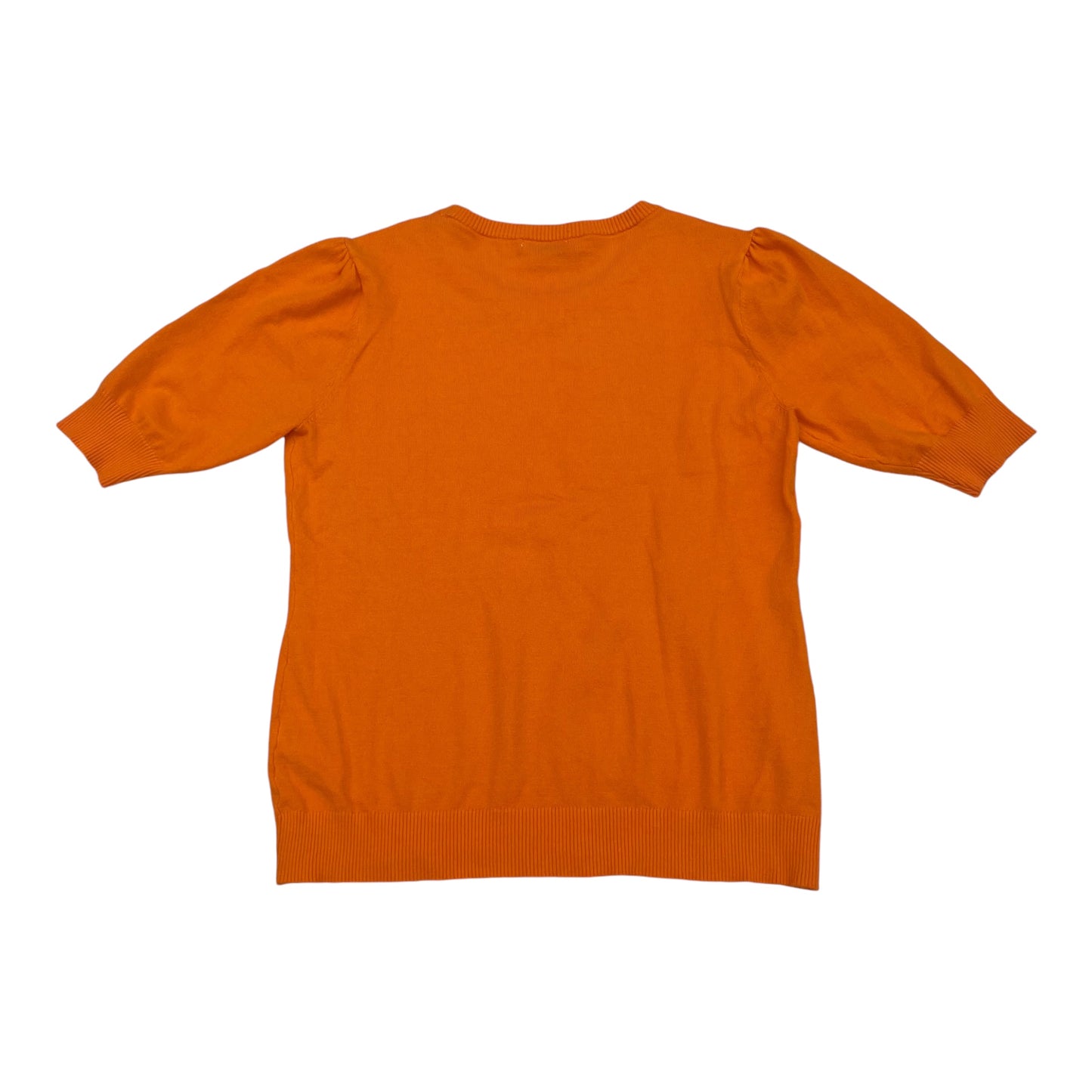 Sweater Ss By Clothes Mentor In Orange, Size:M