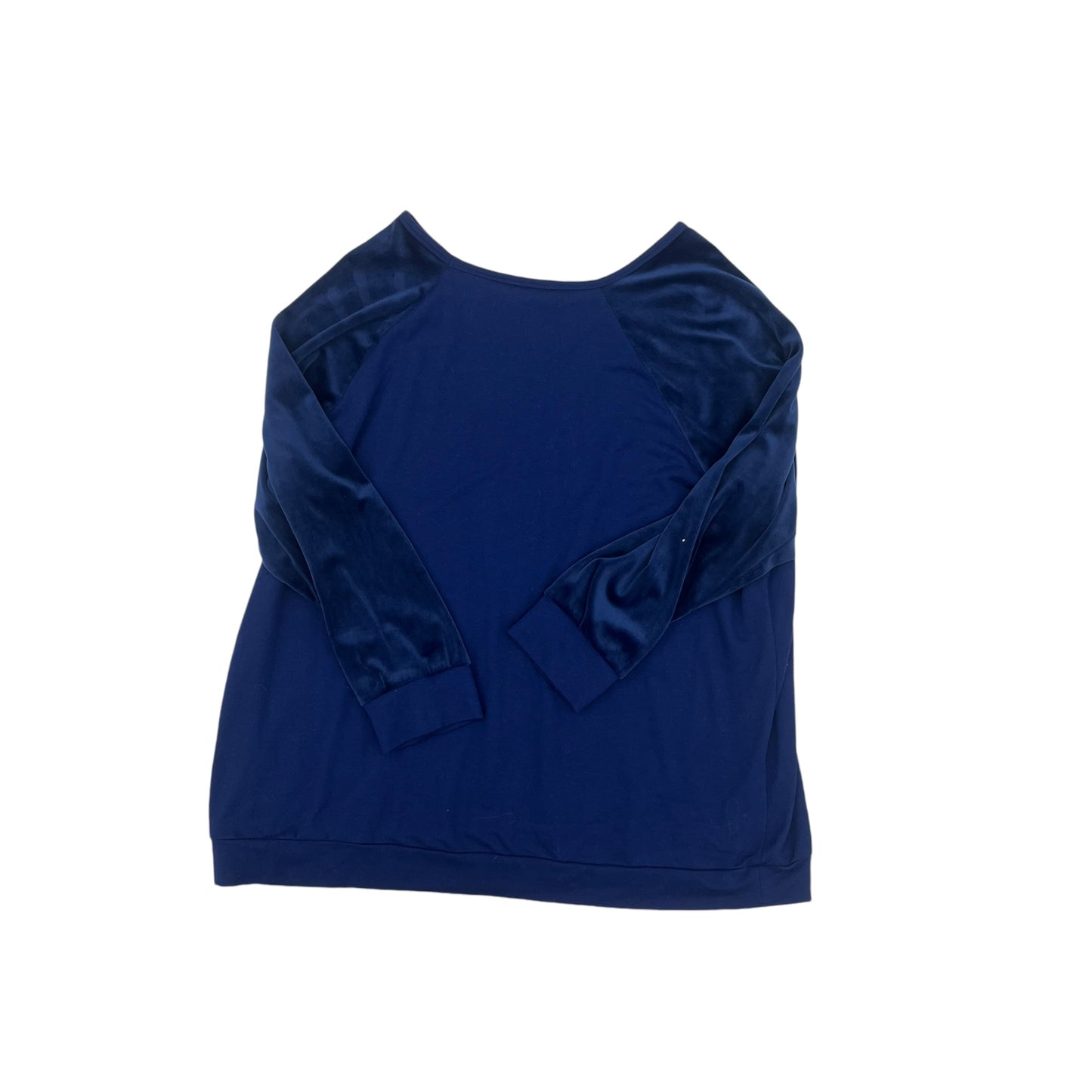 Top Ls By Woman Within In Blue, Size:1X