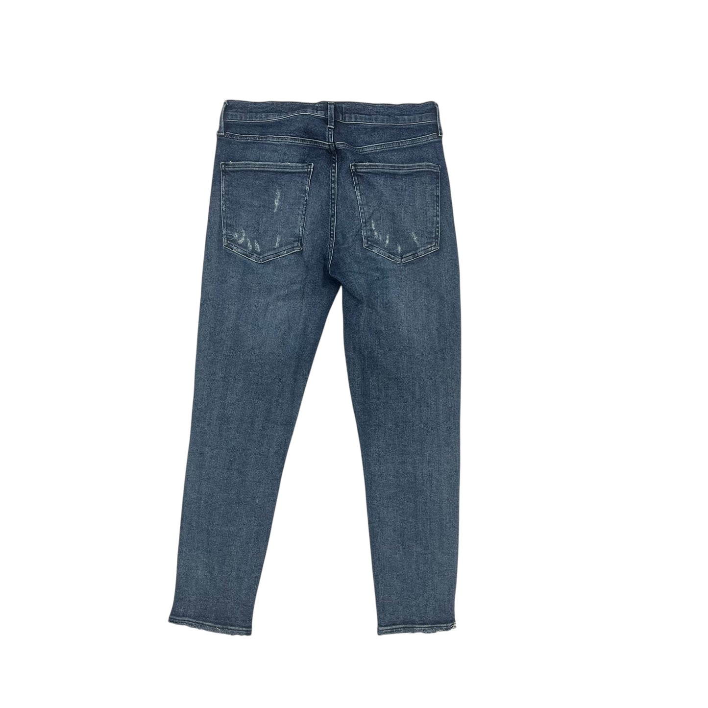 Jeans Skinny By Agolde In Blue Denim, Size:8