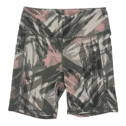 Athletic Shorts By Gaiam In Green, Size:M