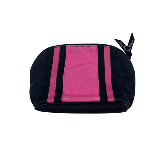 Makeup Bag By Vera Bradley In Blue & Pink, Size:Medium