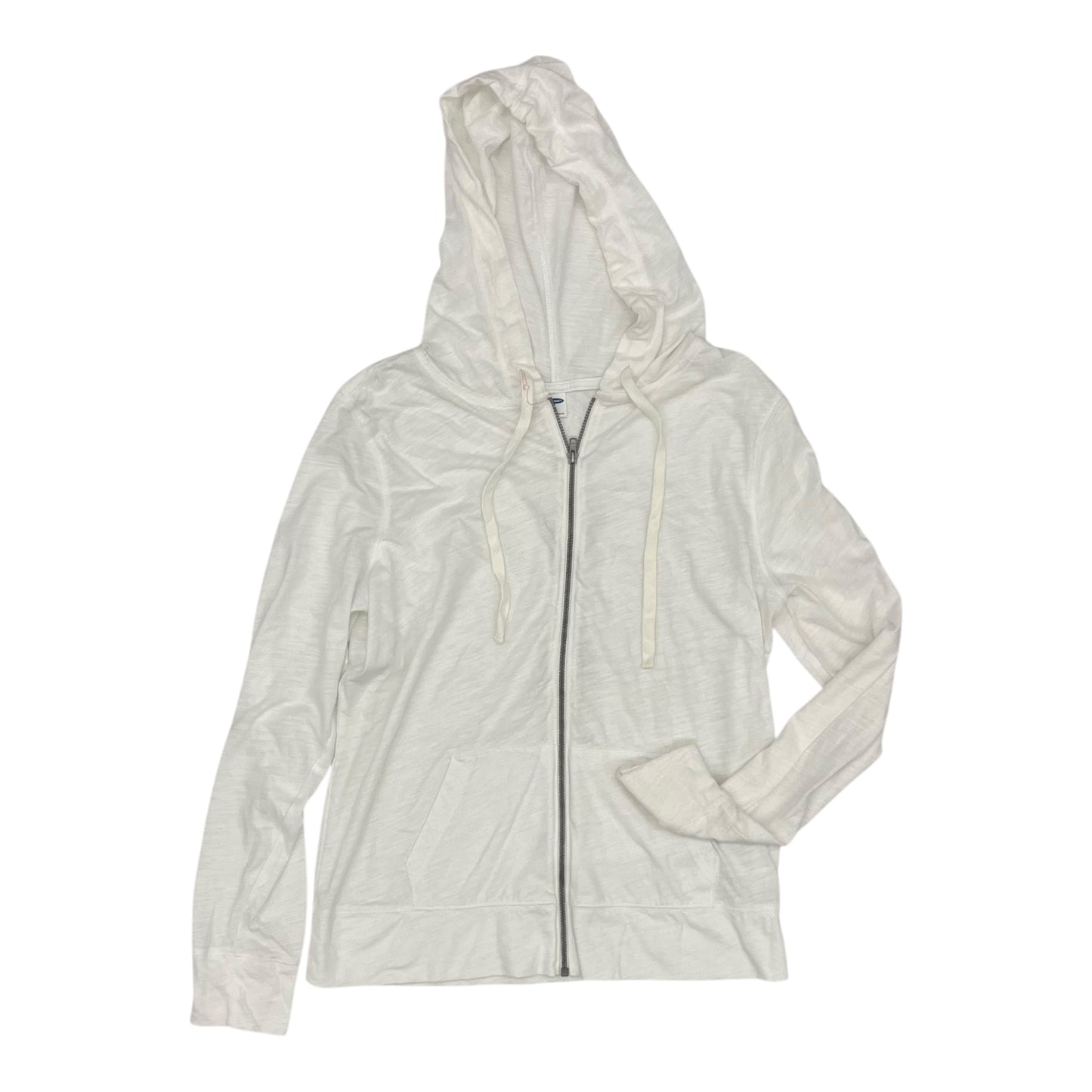 Sweatshirt Hoodie By Old Navy In White, Size:S