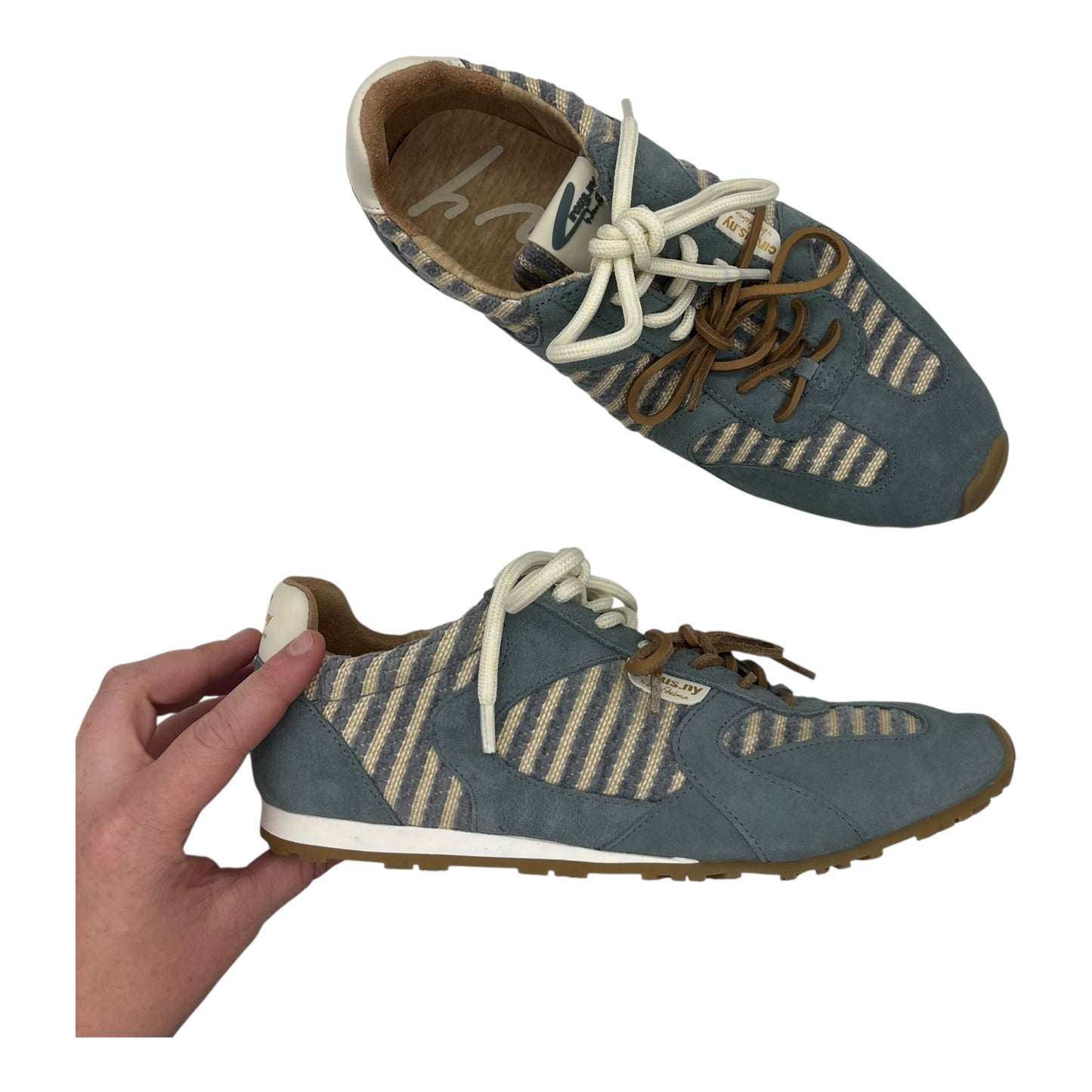 Shoes Sneakers By Circus By Sam Edelman In Blue & Cream, Size:8.5