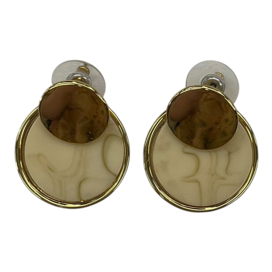 Earrings Dangle/Drop By Clothes Mentor In Cream