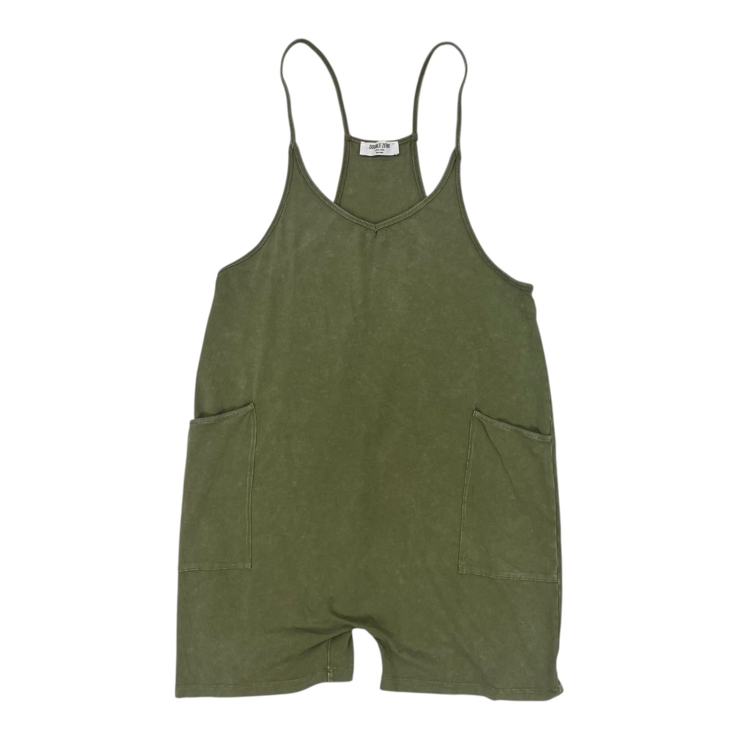 Romper By Double Zero In Green, Size:L
