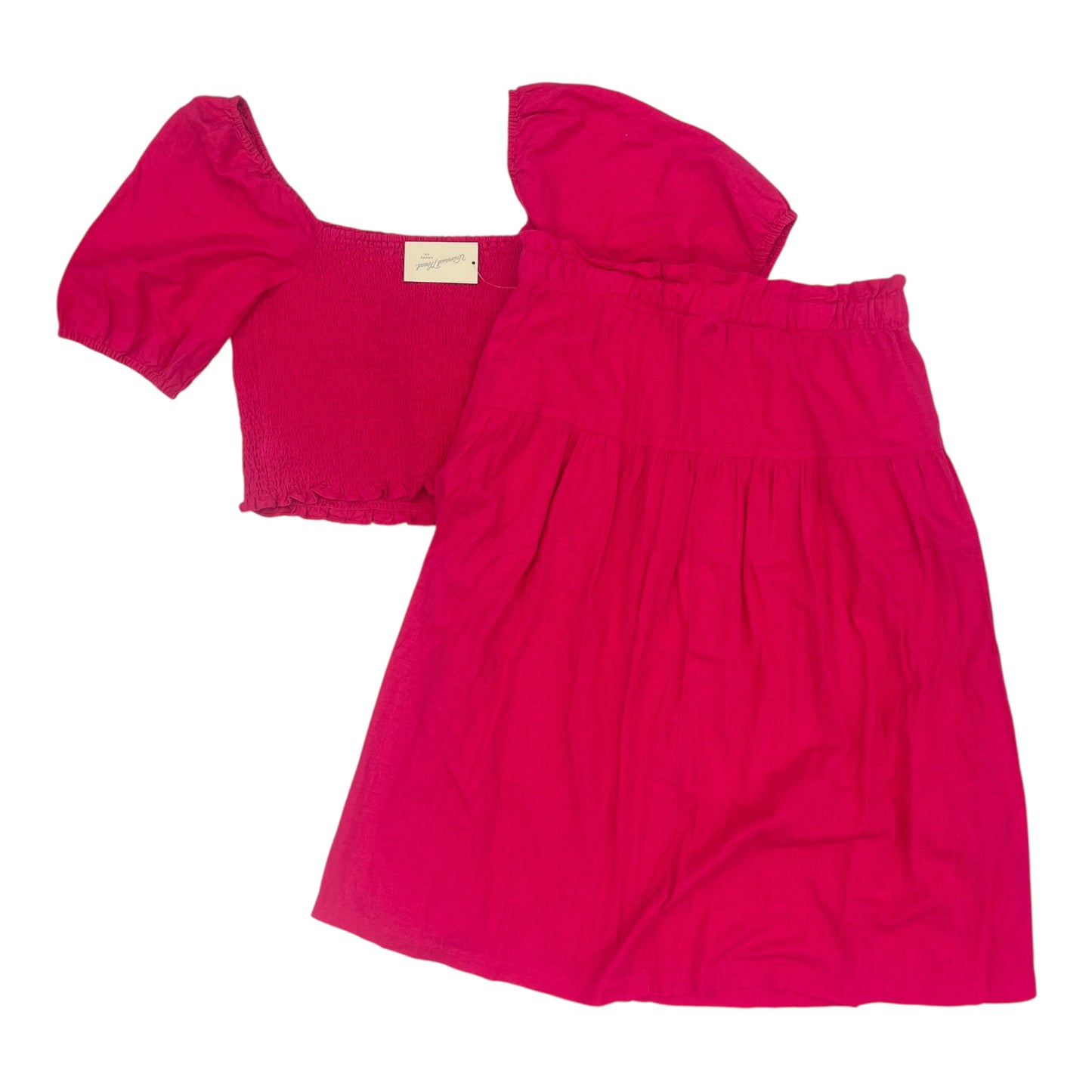 Skirt Set 2Pc By Universal Thread In Pink, Size:Xxl
