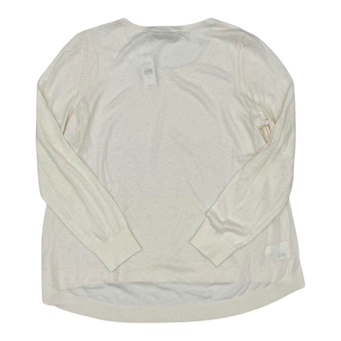 Sweater By Loft In Cream, Size:Xl
