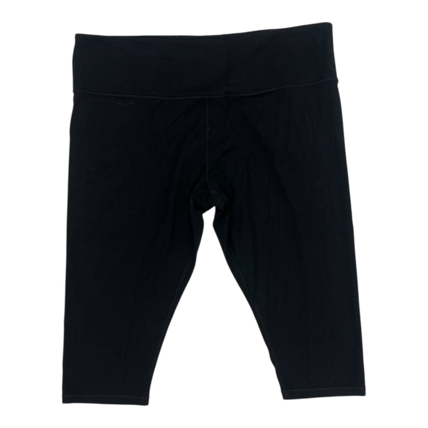 Athletic Capris By Athleta In Black, Size:3X
