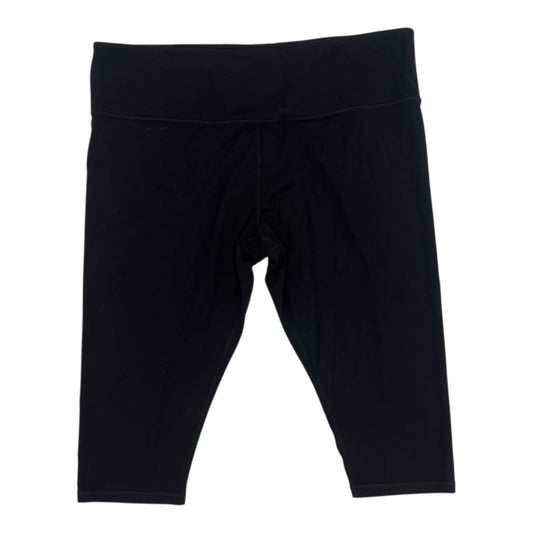 Athletic Capris By Athleta In Black, Size:3X
