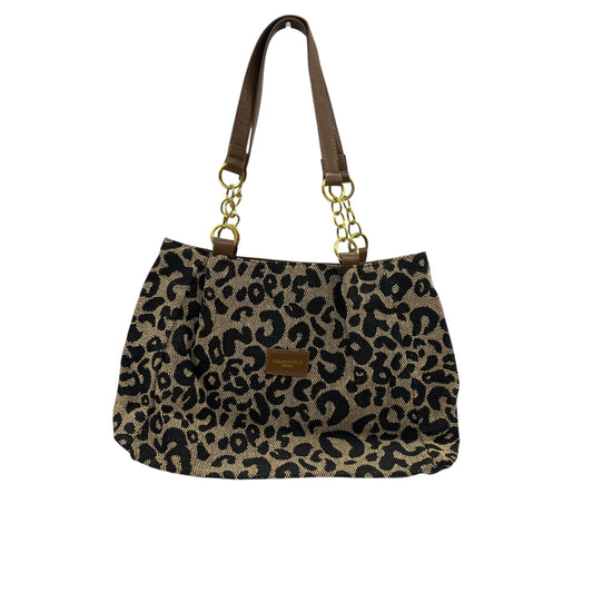 Handbag By Cmf In Leopard Print, Size:Medium