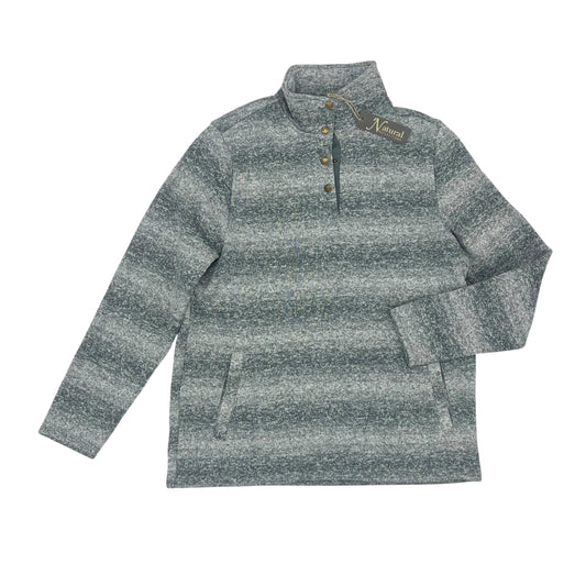 Sweatshirt Collar By Natural Reflections In Grey, Size:M
