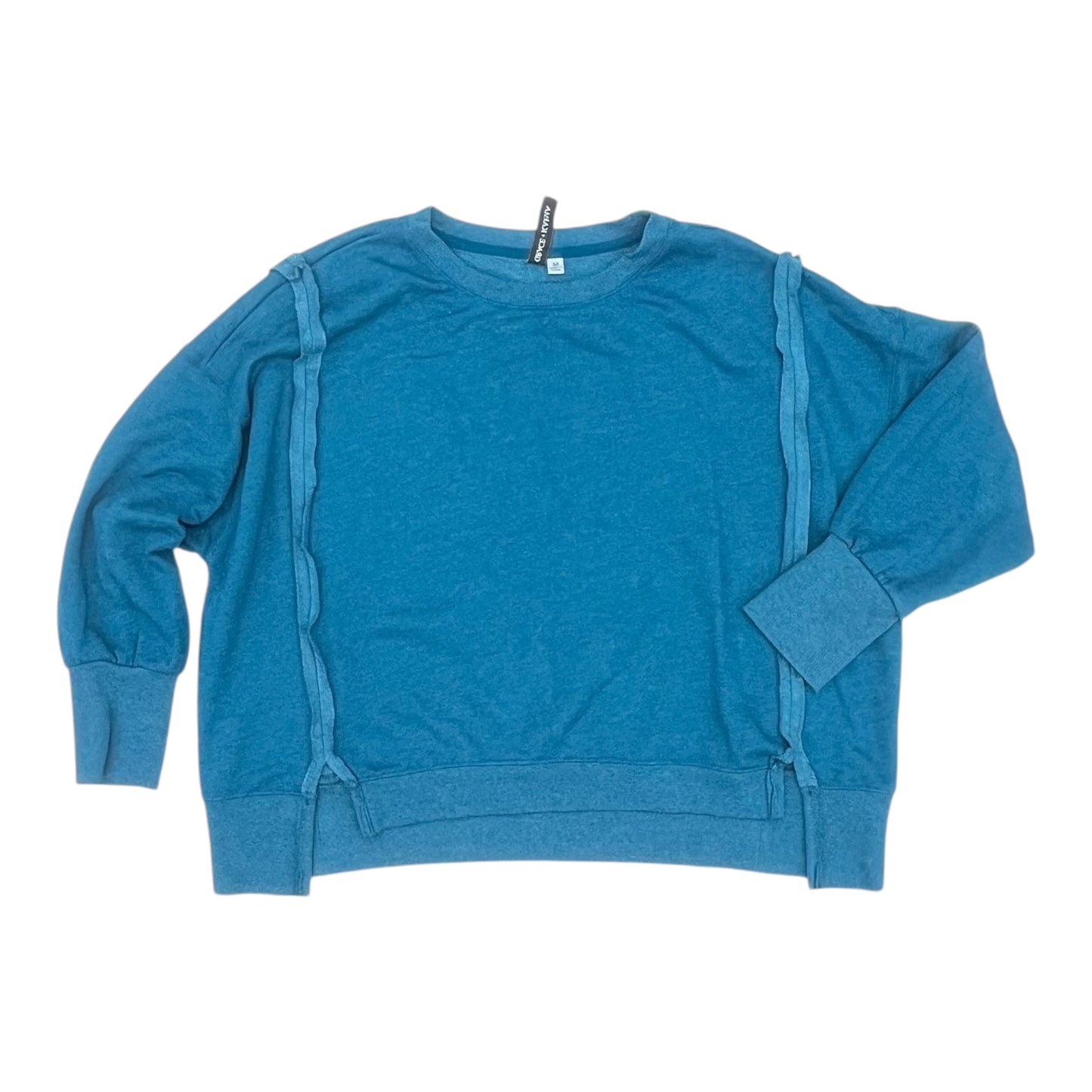 Sweatshirt Crewneck By Grace + Karma In Blue, Size:M