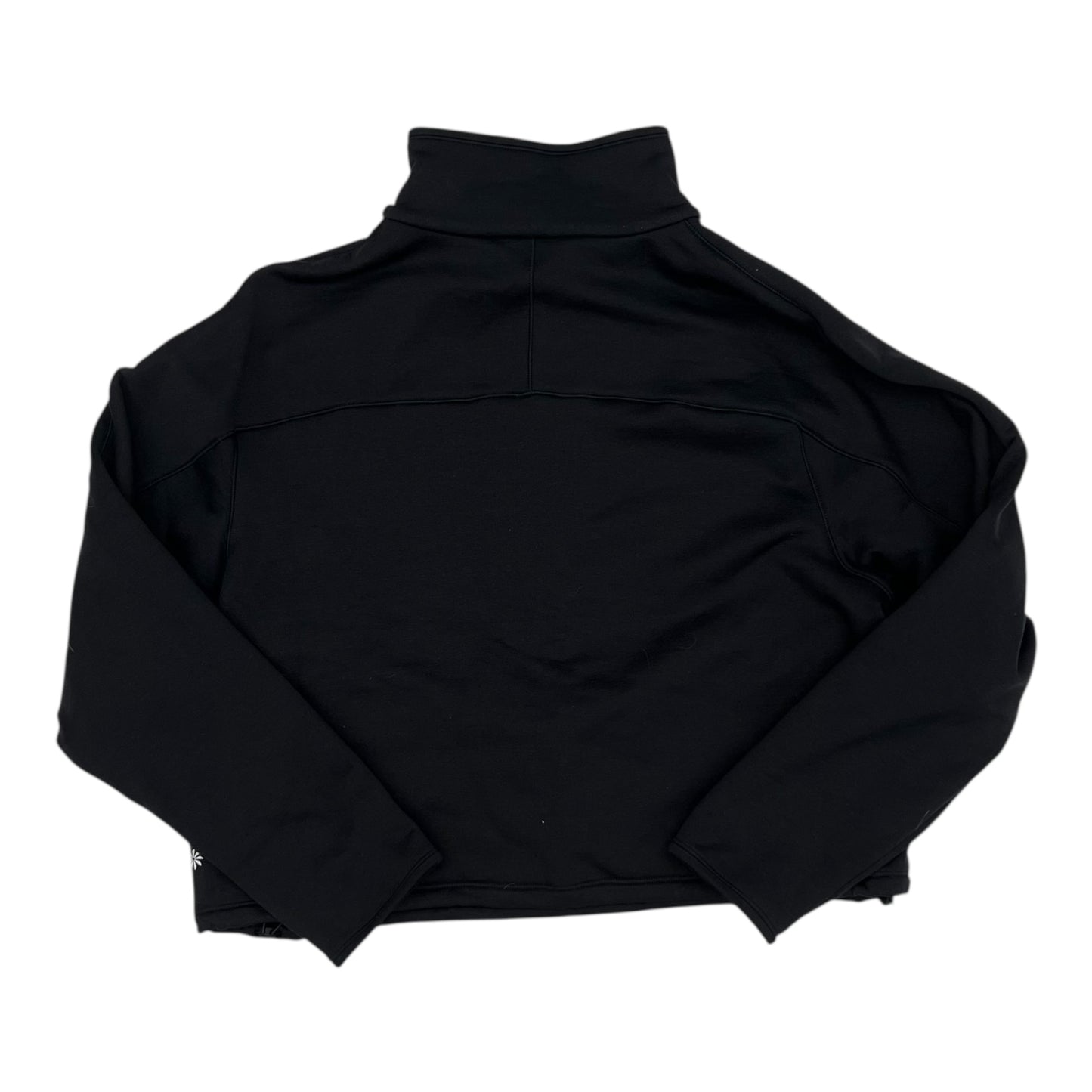 Athletic Sweatshirt Collar By Athleta In Black, Size:M