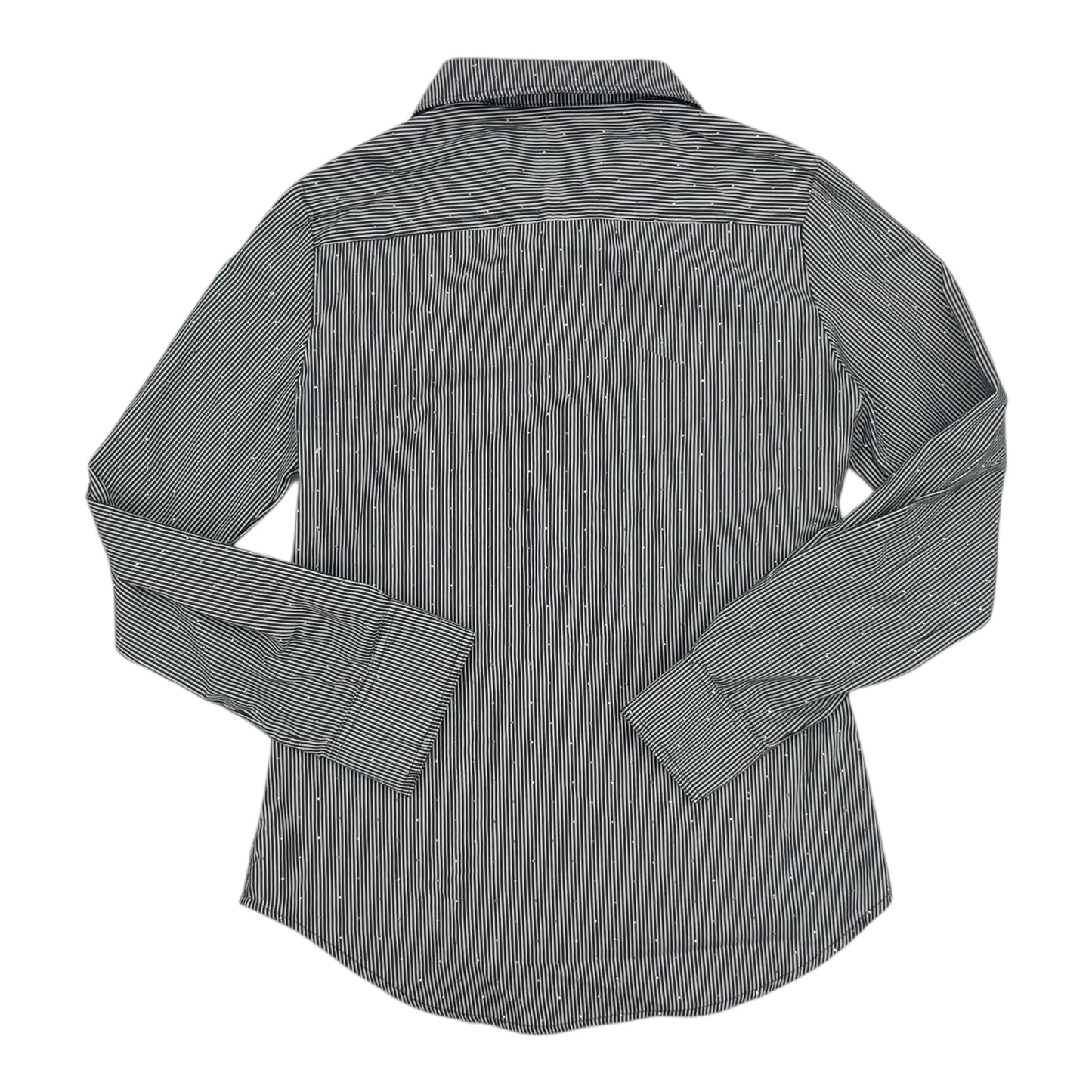 Blouse Ls By Fashion Nova In Grey, Size:S