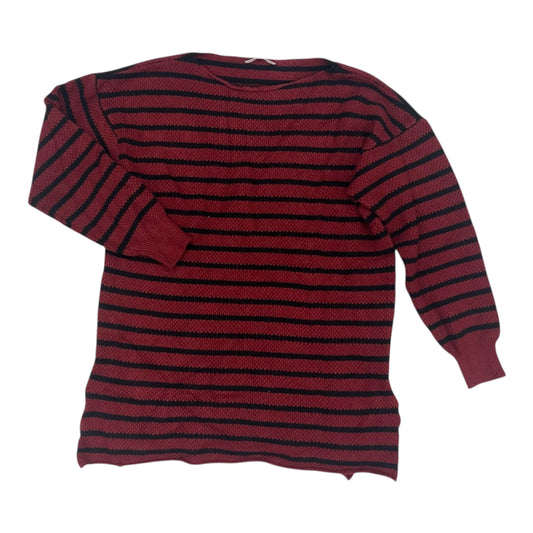 Sweater By Kirundo In Black & Red, Size:L