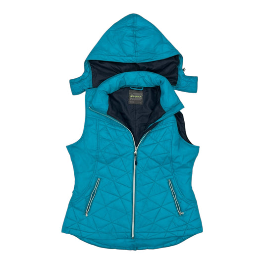 Vest Puffer & Quilted By Tek Gear In Teal, Size:L