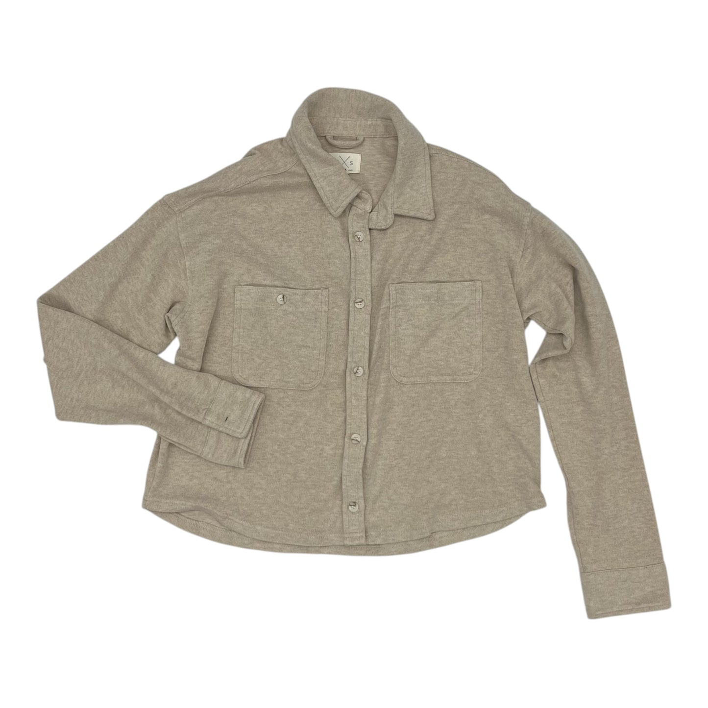 Jacket Shirt By Thread And Supply In Tan, Size:M