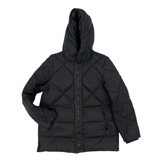 Coat Puffer & Quilted By Andrew Marc In Black, Size:M