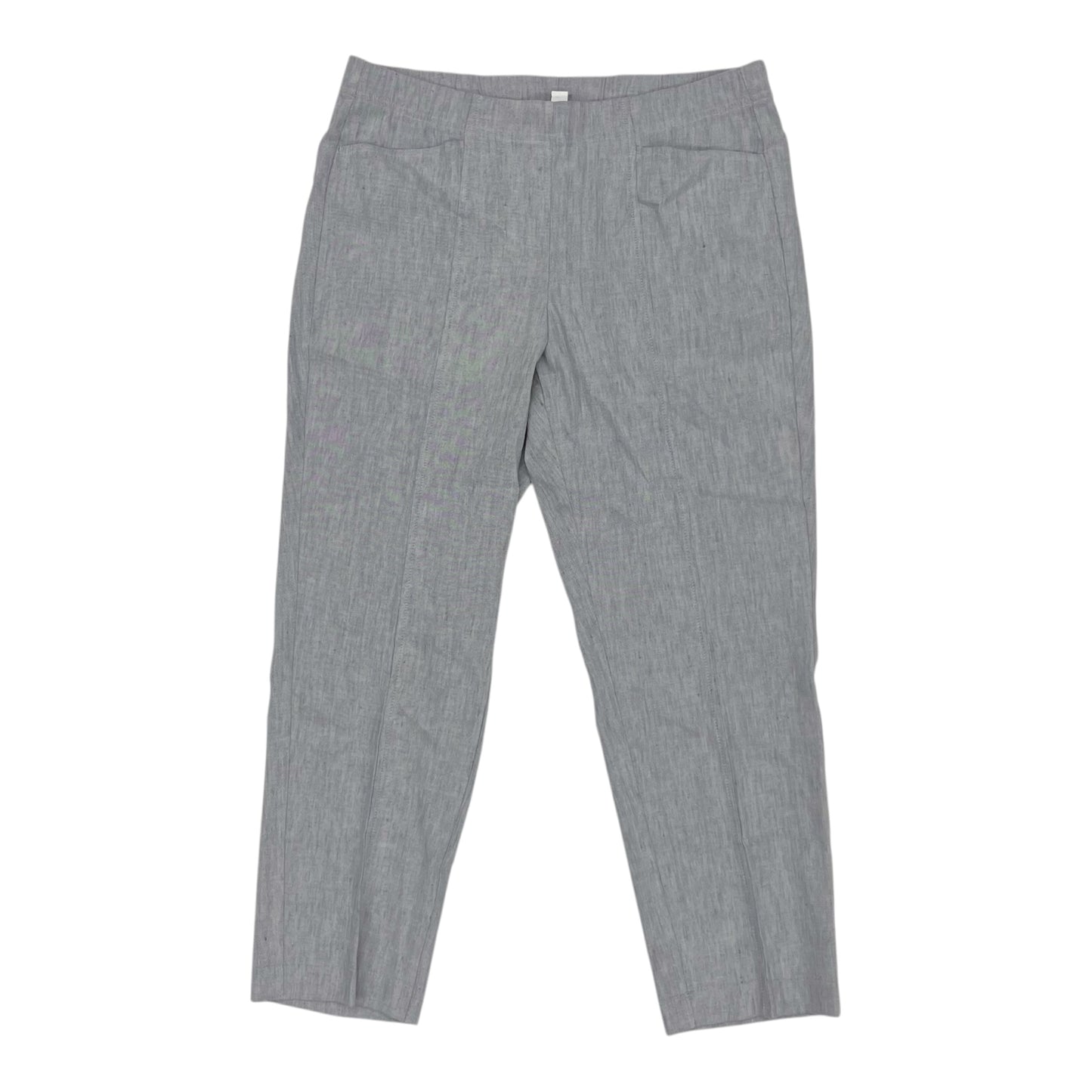 Pants Linen By J. Jill In Grey, Size:M